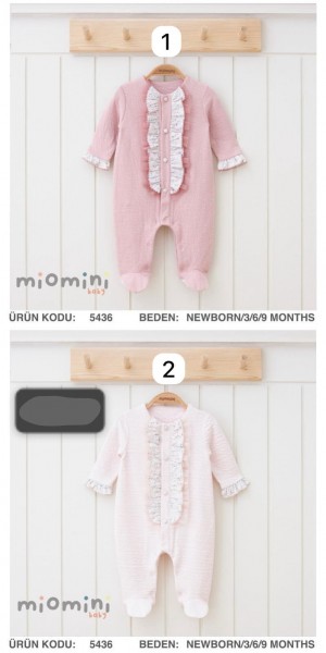 Человечек Для Девочки Miomini (3-6-9мес.)