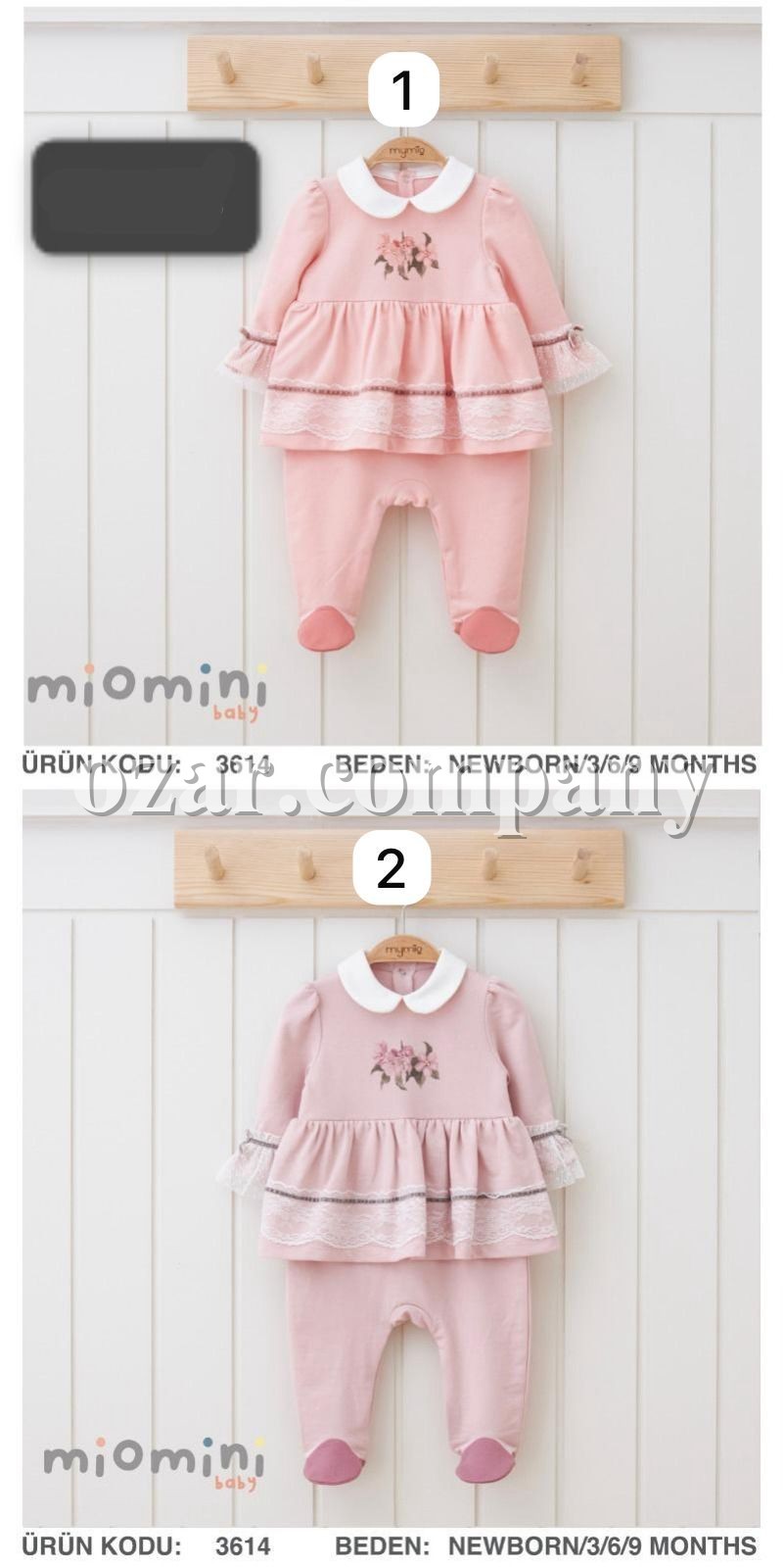 Человечек Для Девочки Miomini (3-6-9мес.)