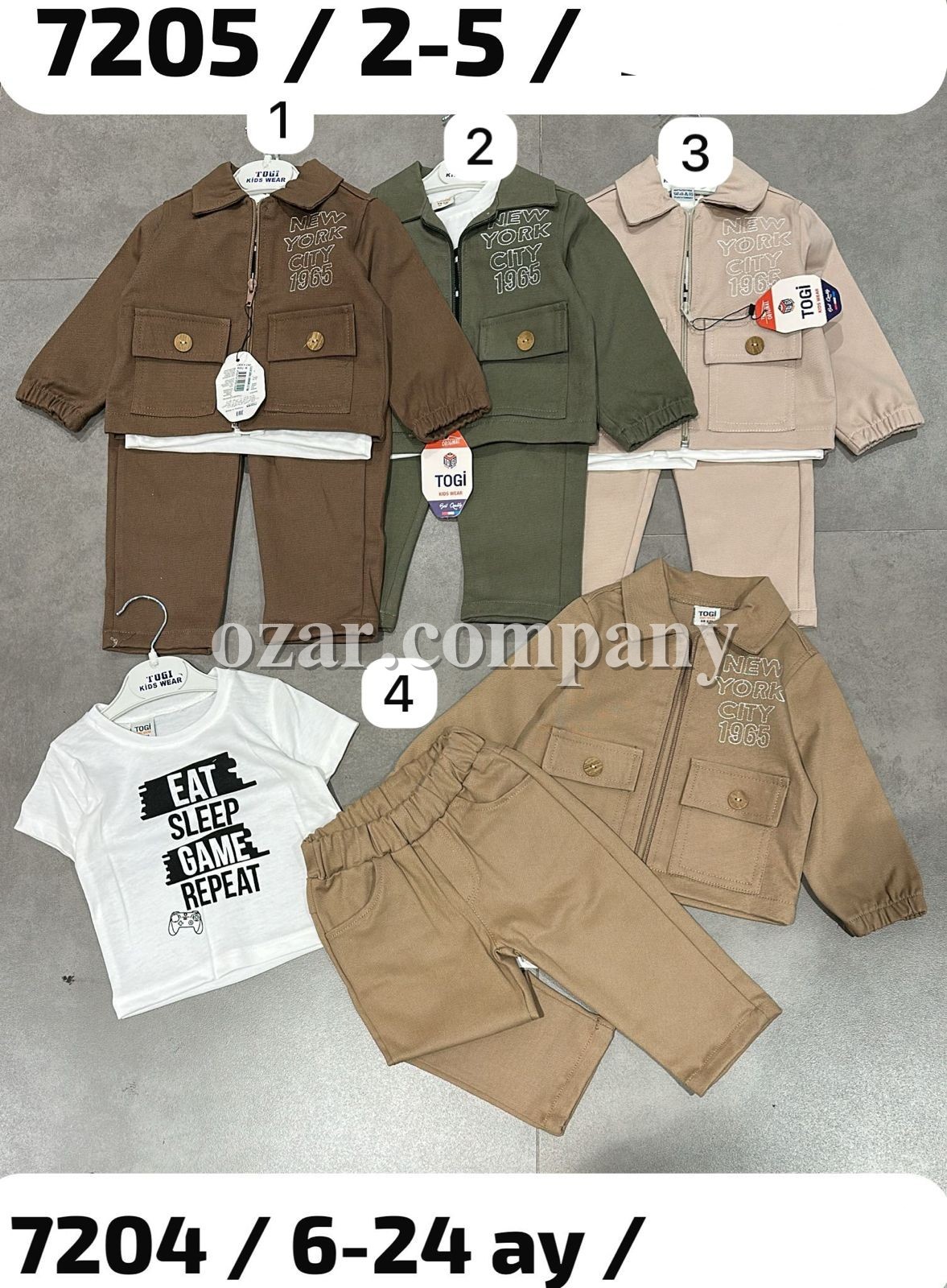 Костюм Тройка Для Мальчика Togi (6-12-18-24мес.)