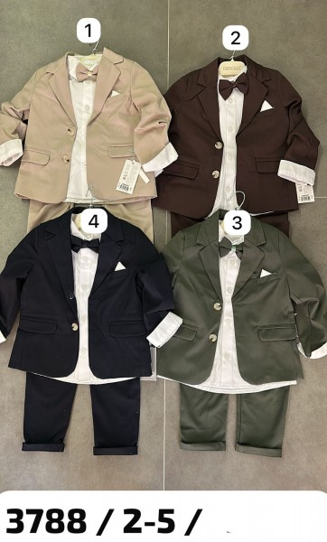 Костюм Тройка Для Мальчика Concept (2-3-4-5лет)