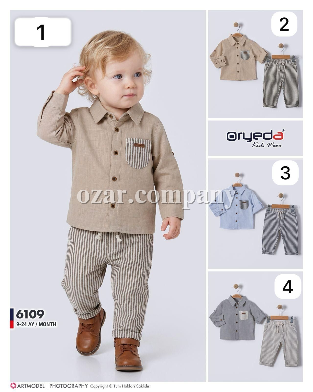 Костюм Тройка Для Мальчика Oryeda (9-12-18-24мес.)