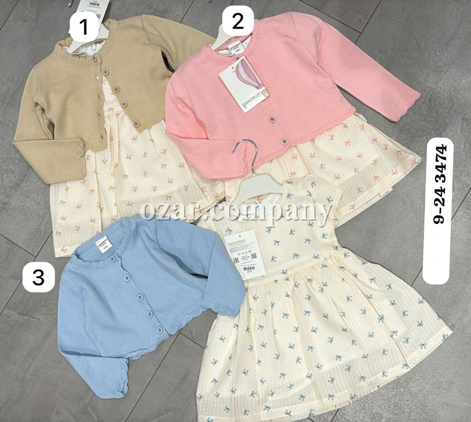 Платье Для Девочки Gamzelim (9-12-18-24мес.)