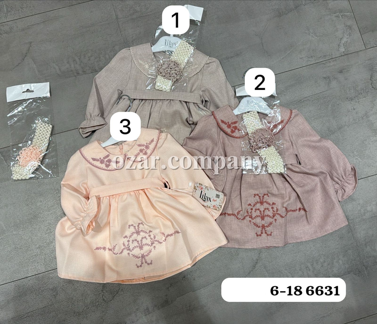 Платье Для Девочки Lilax (6-9-12-18мес.)