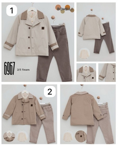 Костюм Тройка Для Мальчика Bombili (2-3-4-5лет)