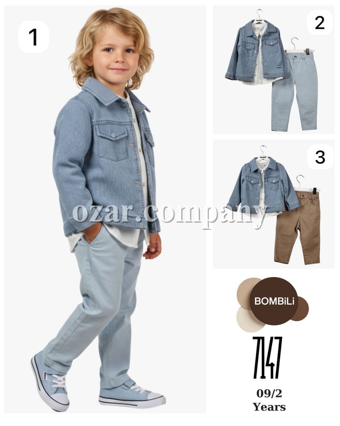 Костюм Тройка Для Мальчика Bombili (9-12-18-24мес.)