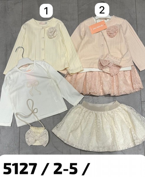 Костюм Тройка Для Девочки Baby Rose (2-3-4-5лет)