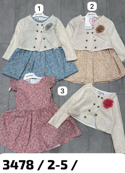 Платье Для Девочки Gamzelim (2-3-4-5лет)