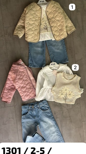 Костюм Четвёрка Для Девочки Sugar (2-3-4-5лет)