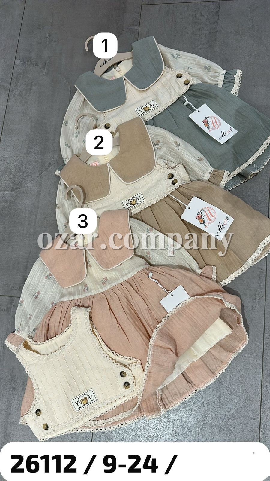 Платье Для Девочки Misse (9-12-18-24мес.)