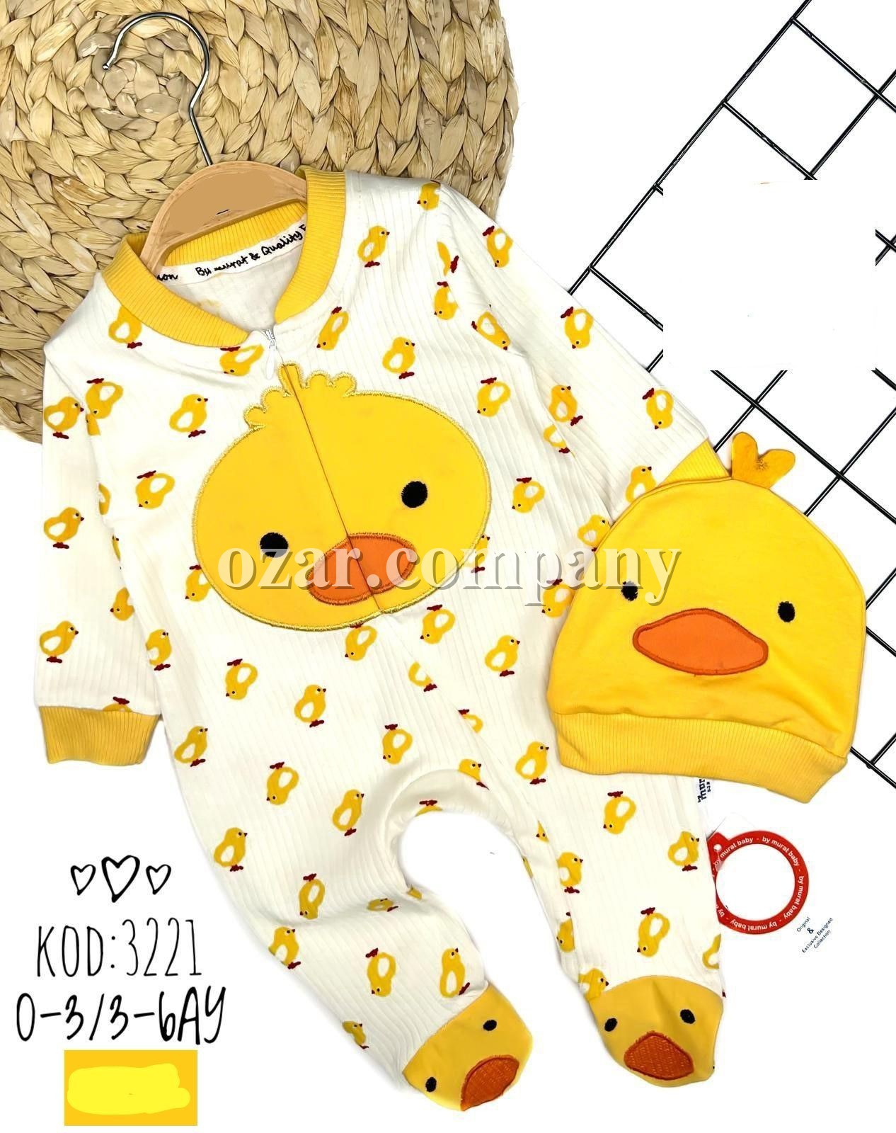 Человечек Для Новорождённых Murat Baby (0-3/3-6мес.) 