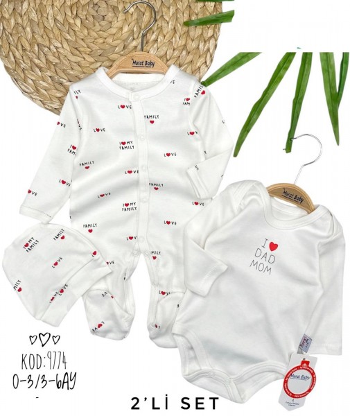 Комплект Для Новорождённых Murat Baby (0-3/3-6мес.) 