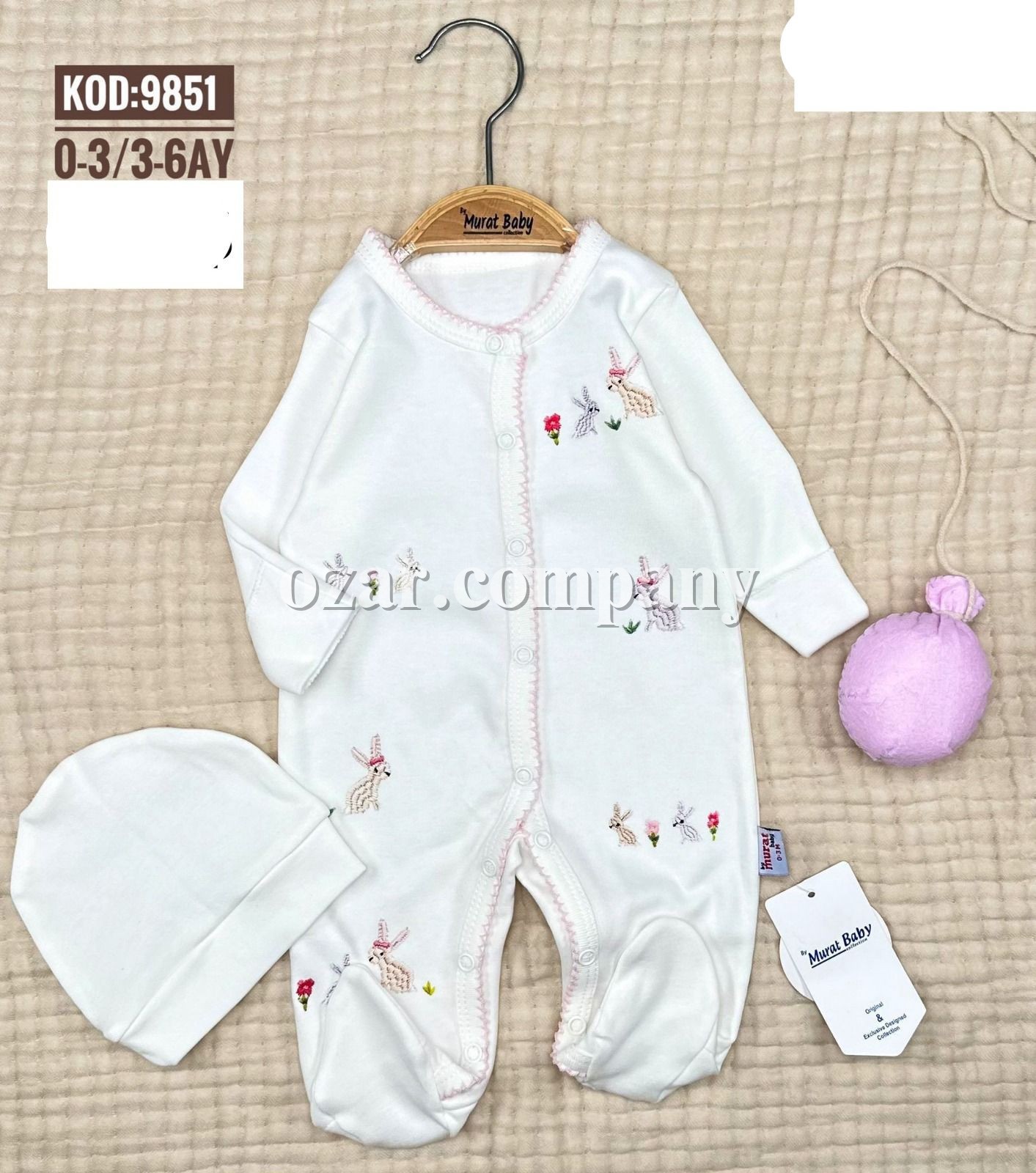 Человечек Для Девочки Murat Baby (0-3/3-6мес.) 