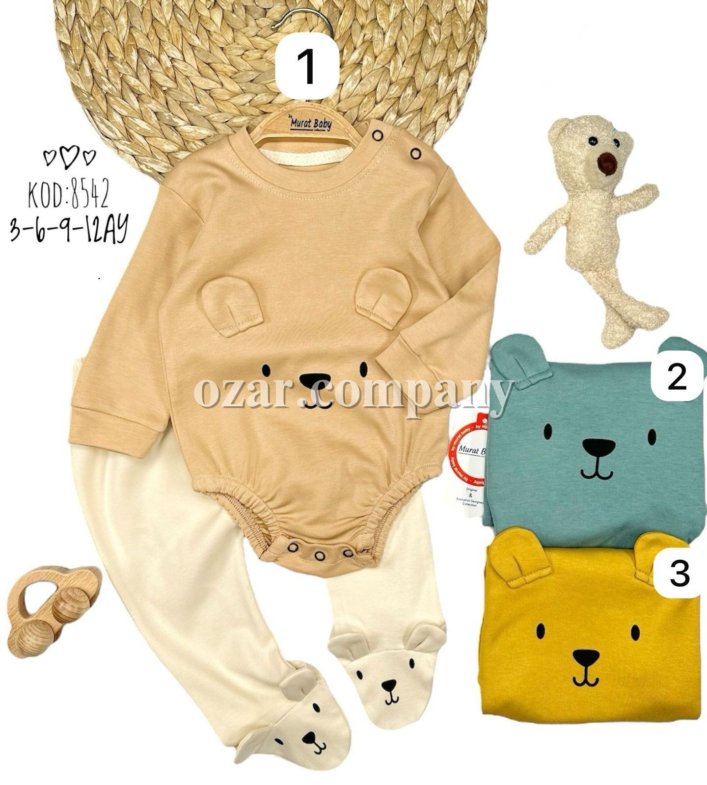 Комплект Для Новорождённых Murat Baby (3-6-9-12мес.)