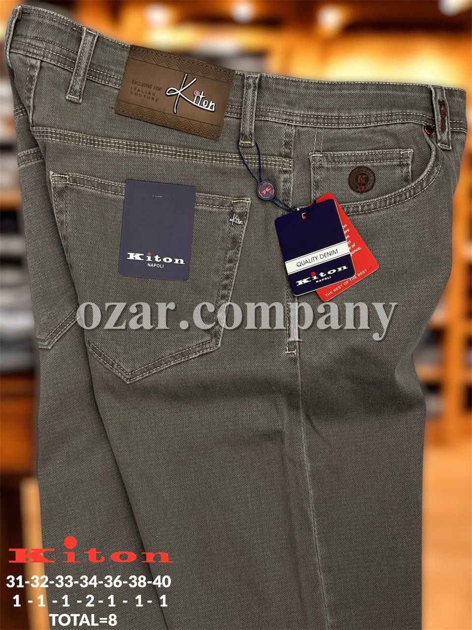 Мужские Джинсы Kiton