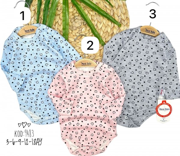 Бодик Для Новорождённых Murat Baby (3-6-9-12-18мес.)
