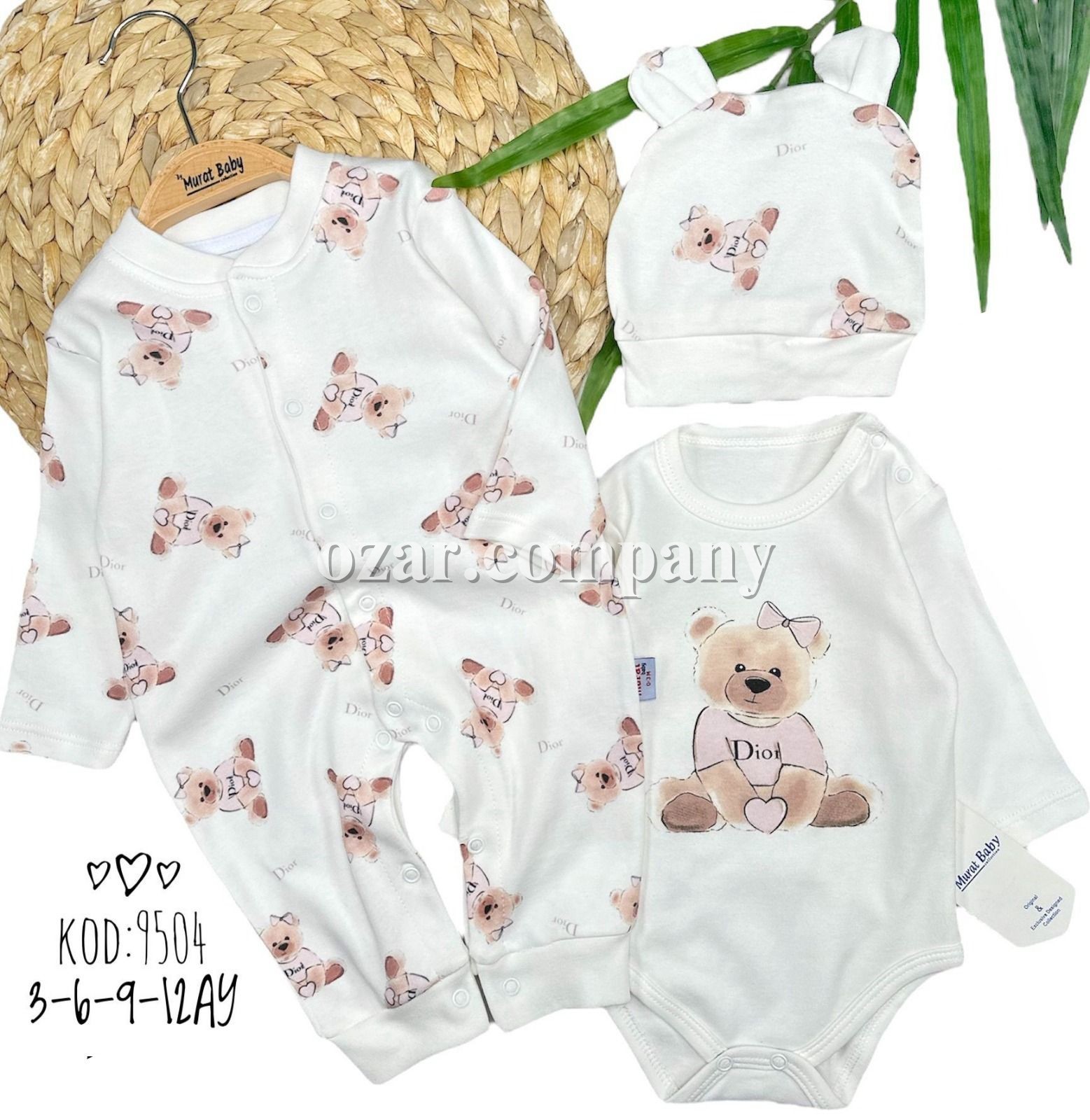 Комплект Для Девочки Murat Baby (3-6-9-12мес.)