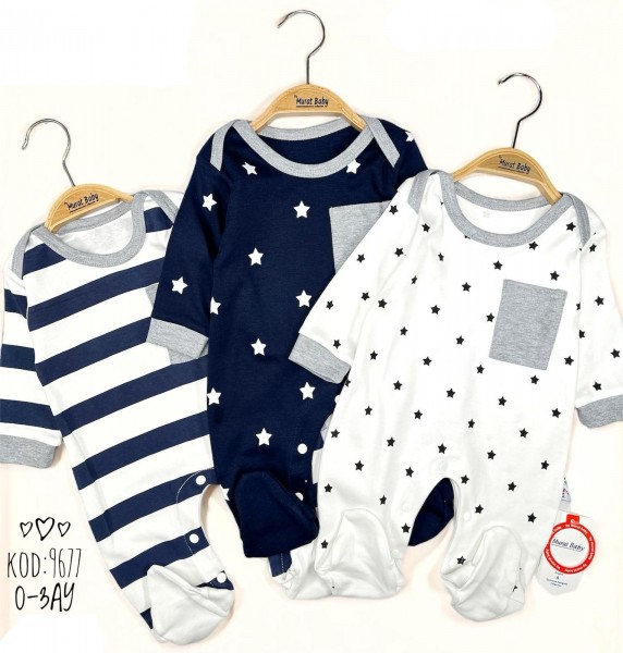 Комплект Человечков Для Мальчика Murat Baby (0-3мес.) 