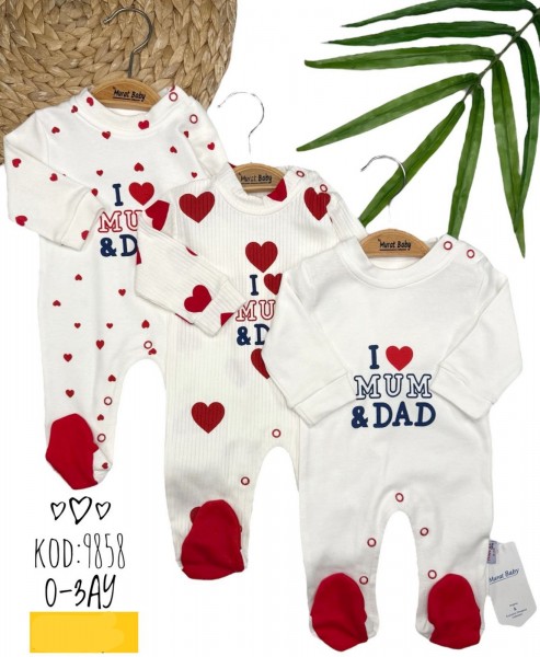 Комплект Человечков Для Девочки Murat Baby (0-3мес.) 