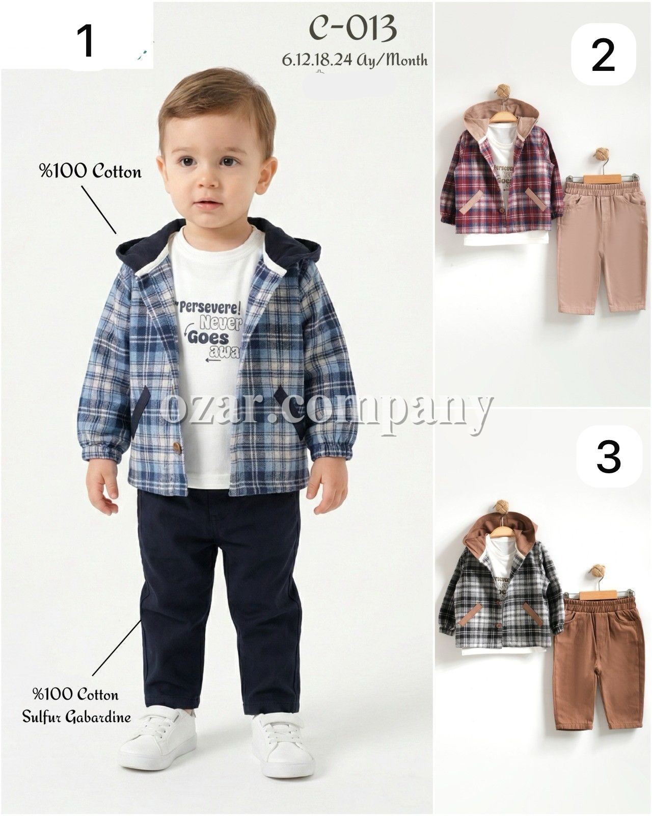 Костюм Тройка Для Мальчика Vaya (6-12-18-24мес.)