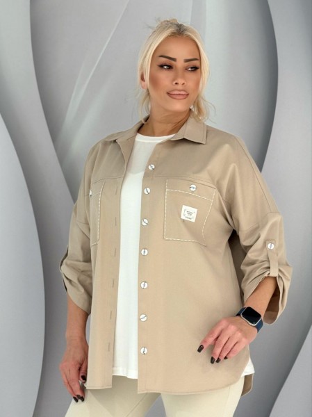 Женская Рубашка Aras (Большие размеры)