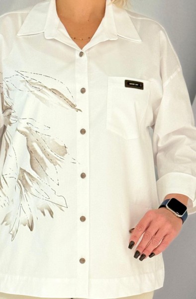 Женская Рубашка Aras (Большие размеры)