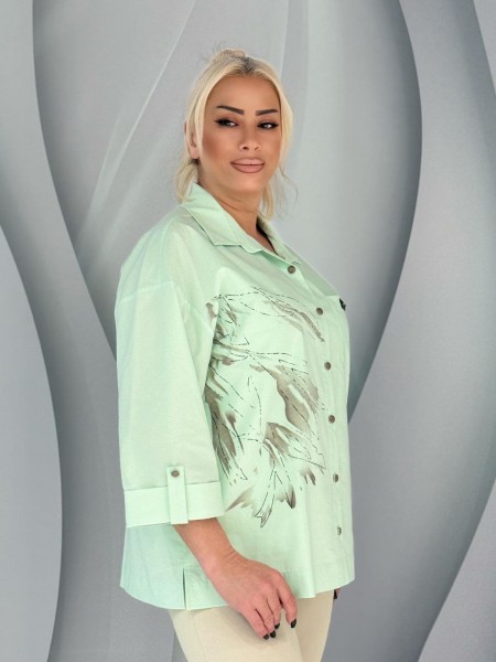 Женская Рубашка Aras (Большие размеры)