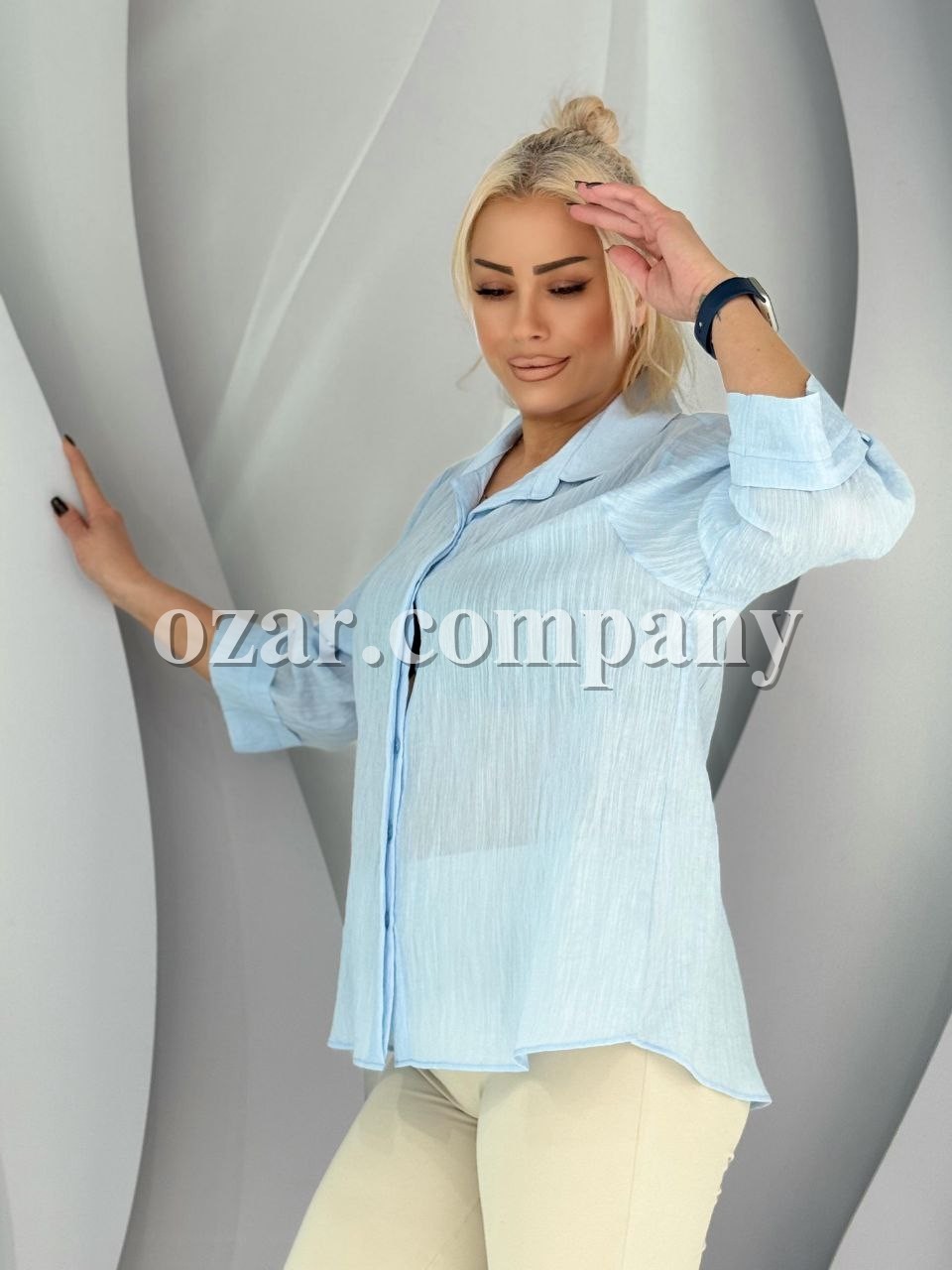 Женская Рубашка Aras (Большие размеры)