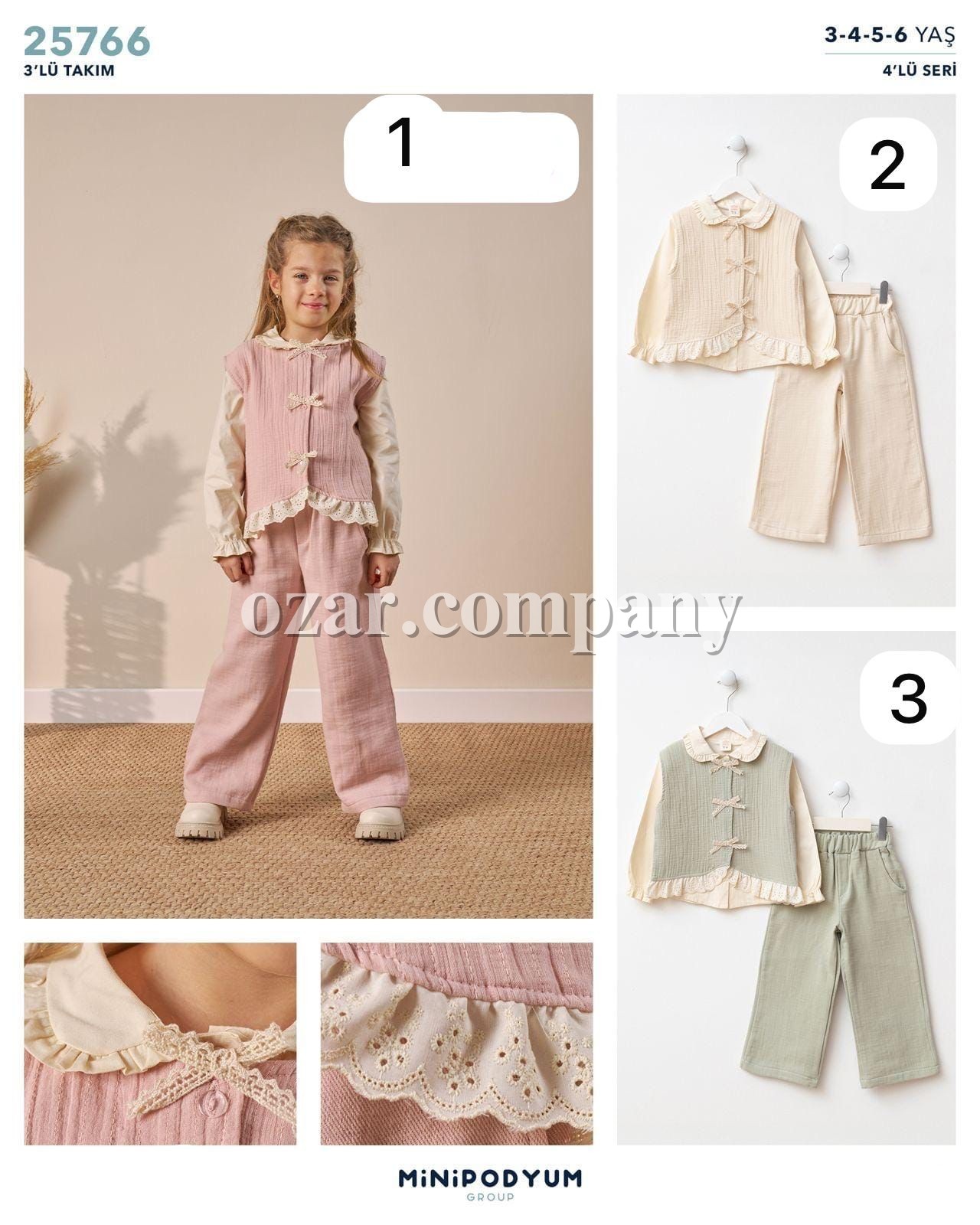 Костюм Для Девочки Bupper Minipodyum (3-4-5-6лет)