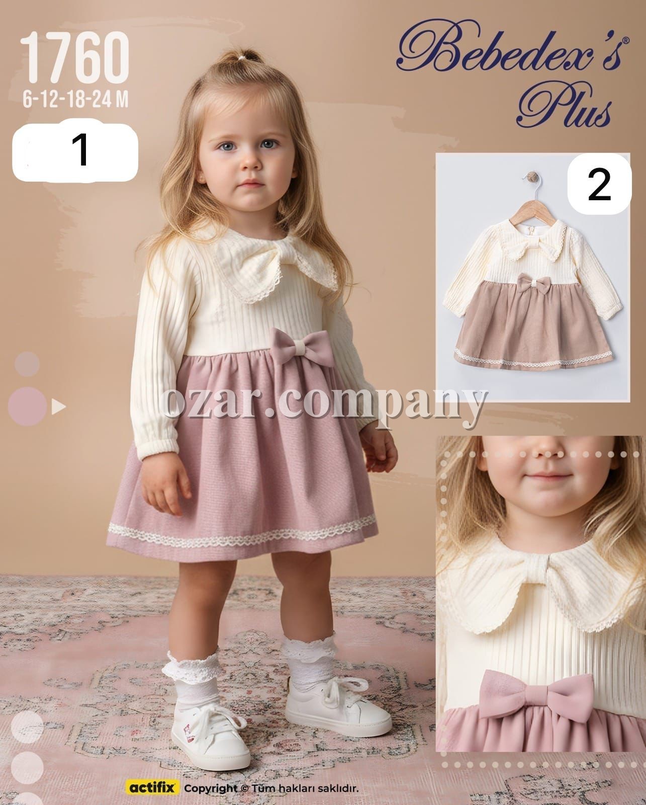 Платье Для Девочки Bebedexs (6-12-18-24мес.)