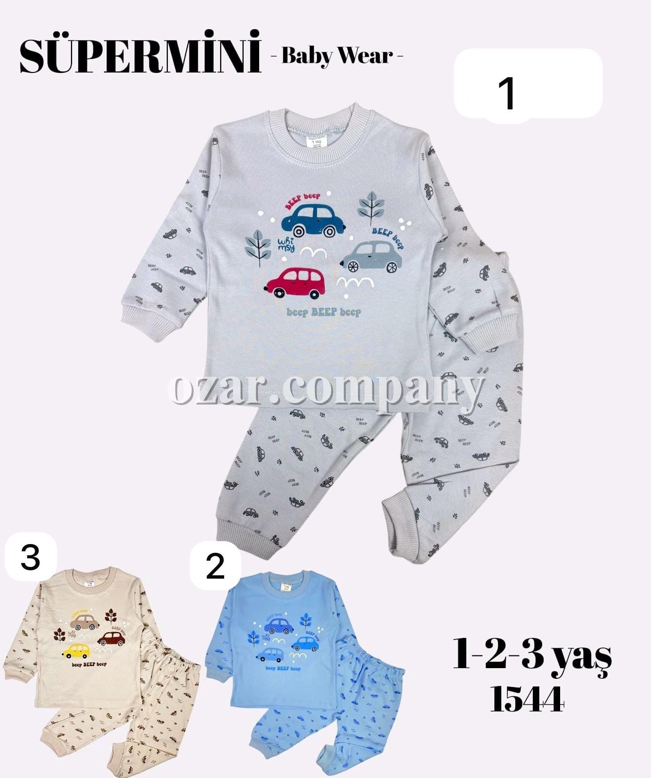 Пижама Для Мальчика Supermini (1-2-3лет) 