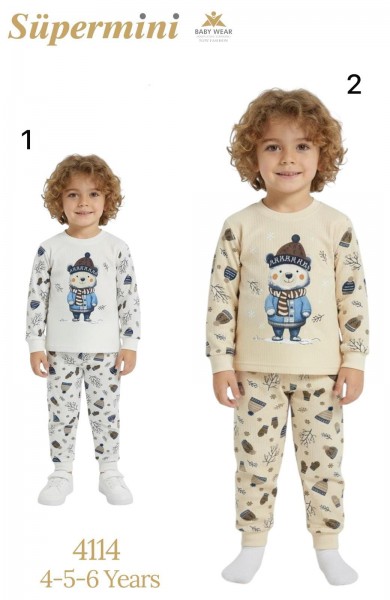 Пижама Для Мальчика Supermini (4-5-6лет) 
