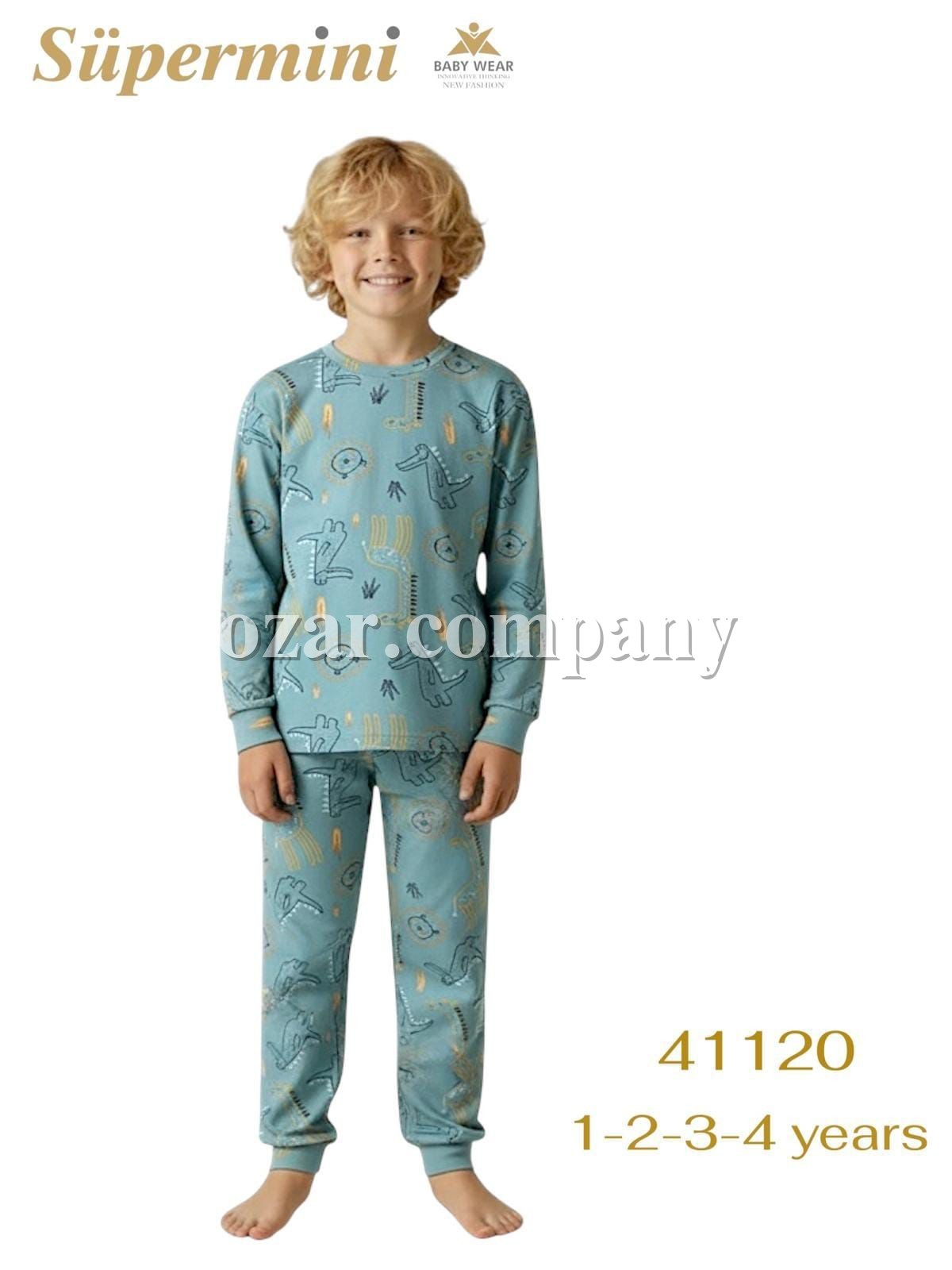 Пижама Для Мальчика Supermini (1-2-3-4лет) 