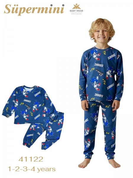 Пижама Для Мальчика Supermini (1-2-3-4лет) 
