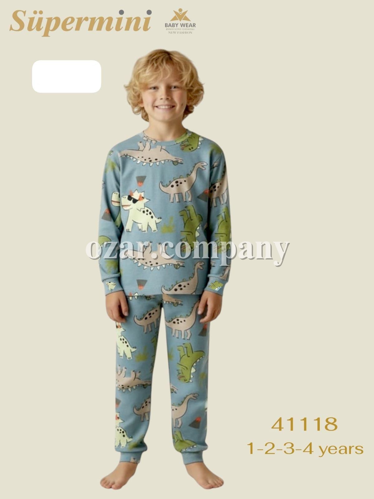 Пижама Для Мальчика Supermini (1-2-3-4лет) 