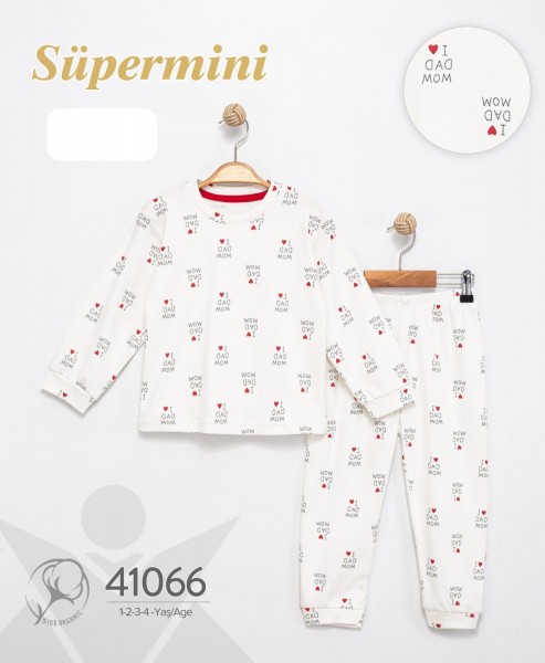 Пижама Для Девочки Supermini (1-2-3-4лет) 