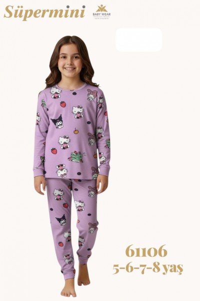Пижама Для Девочки Supermini (5-6-7-8лет) 