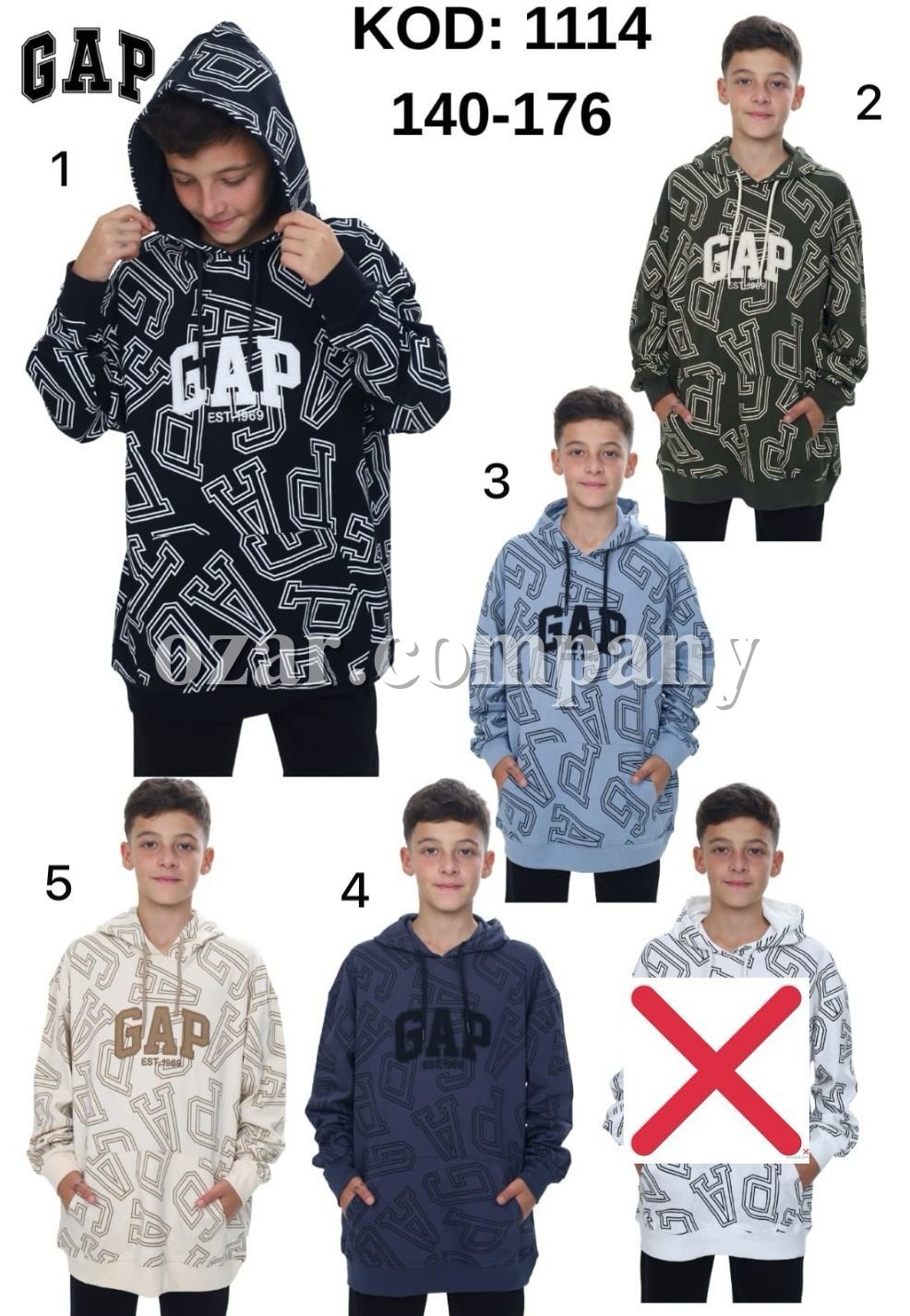 Брендовый Худи Для Мальчика (10-12-14-16лет) 