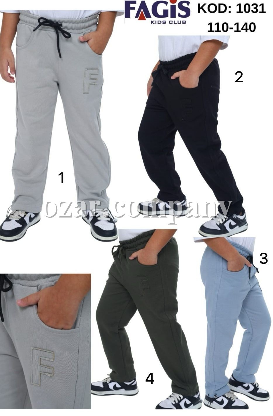 Трикотажные Штаны Для Мальчика Fagis (10-12-14-16лет) 
