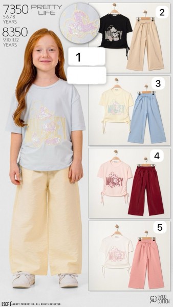 Костюм Для Девочки Pretty Life (5-6-7-8лет) 