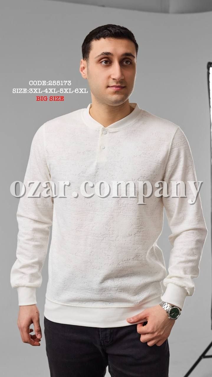 Мужская Футболка На Длинный Рукав Vip Stendo (Большие размеры)