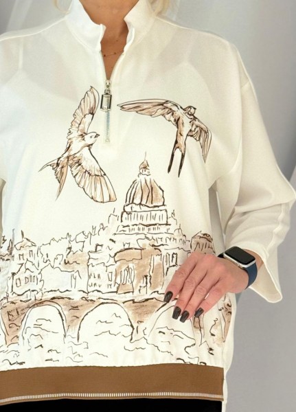 Женская Рубашка Aras (Большие размеры)