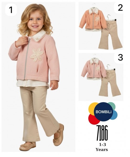 Костюм Тройка Для Девочки Bombili (1-2-3лет) 