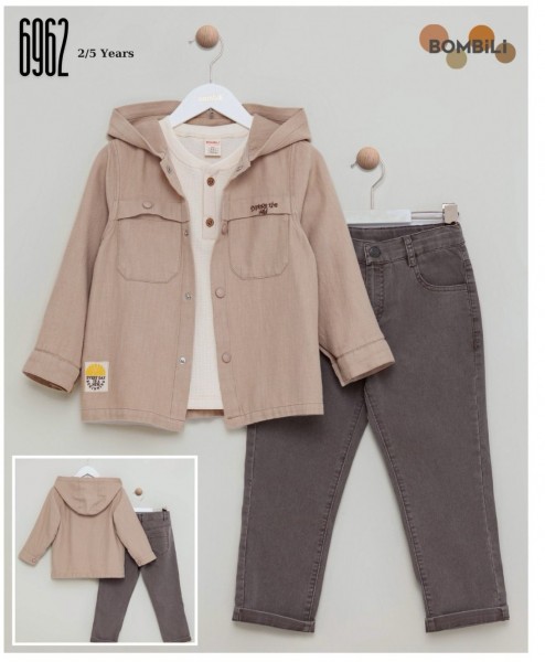 Костюм Тройка Для Мальчика Bombili (2-3-4-5лет)