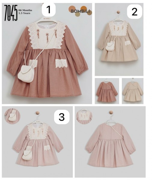 Платье Для Девочки Bombili (6-9-12-18мес.)