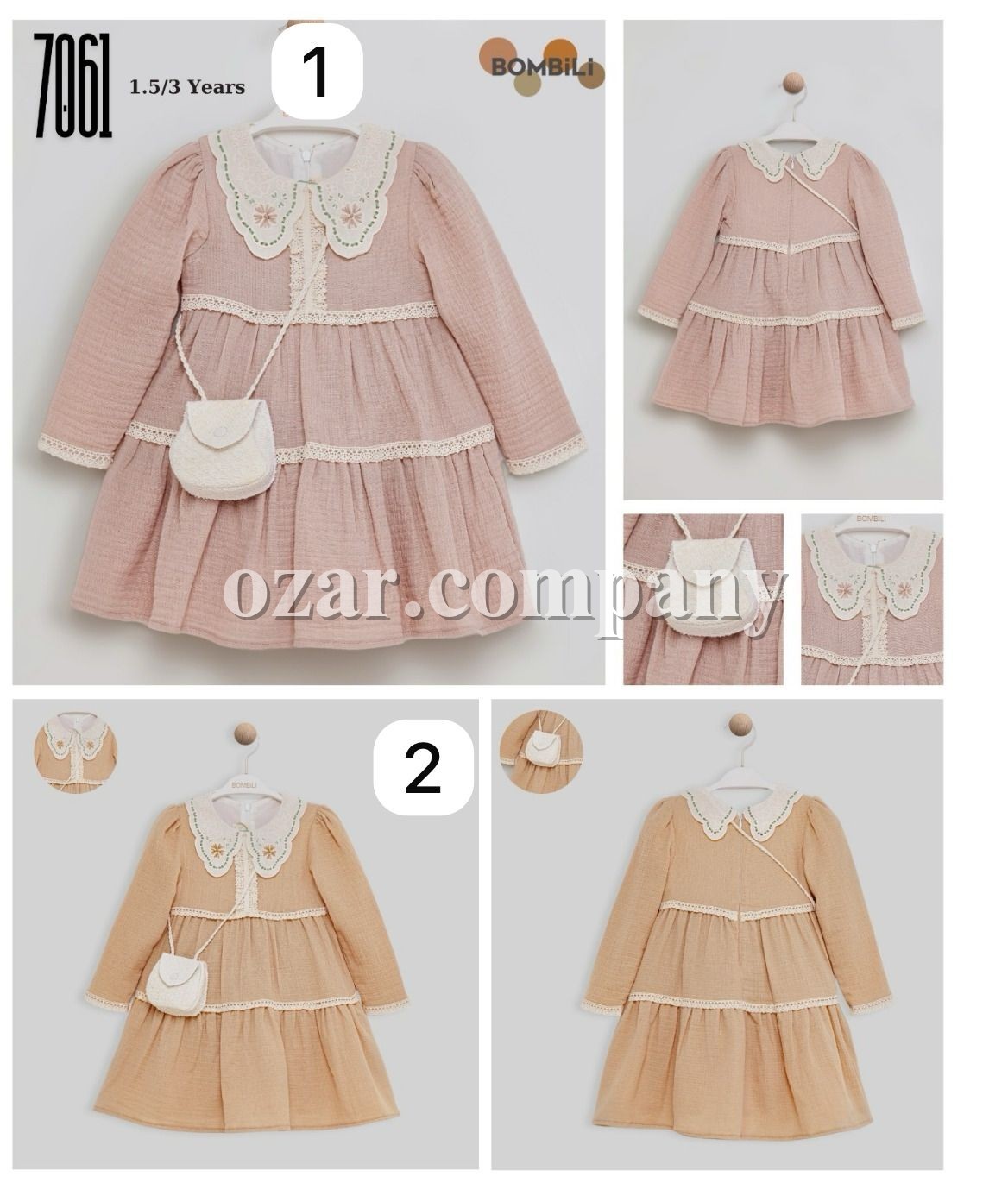 Платье Для Девочки Bombili (1.5-2-3лет)
