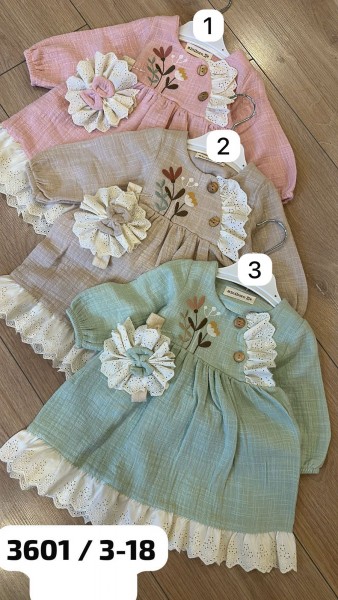 Платье Для Девочки Mini Born (3-6/6-9/9-12/12-18мес.)