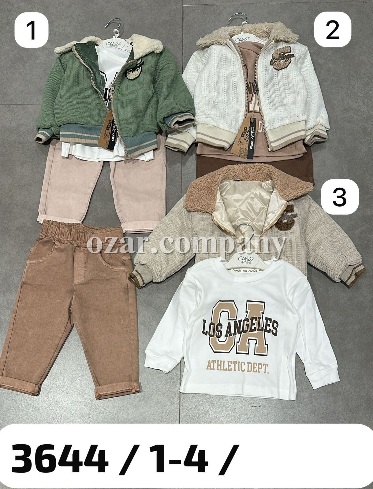 Костюм Тройка Для Мальчика Canoz (1-2-3-4лет) 