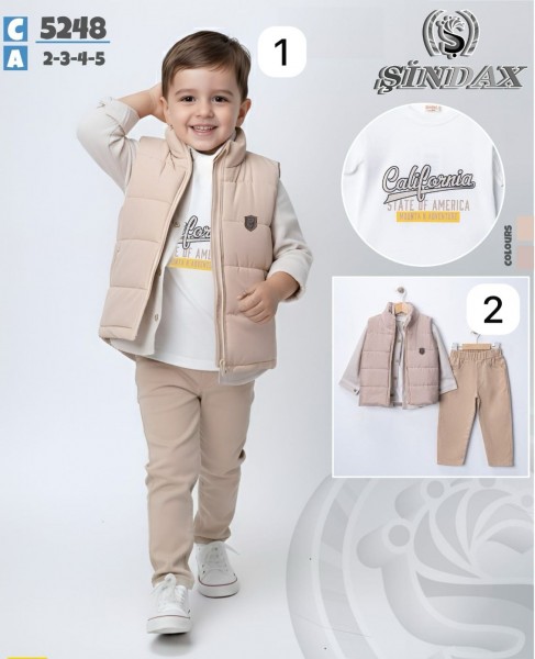 Костюм Четвёрка Для Мальчика Sindax (2-3-4-5лет)