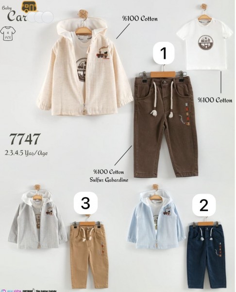 Костюм Тройка Для Мальчика Caravan (2-3-4-5лет)