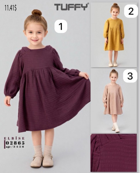 Платье Для Девочки Tuffy (3-4-5-6лет) 